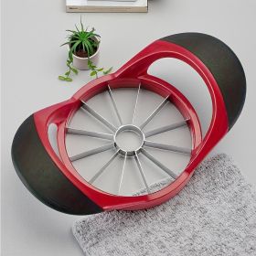 Apple Slicer Corer, Stainless Steel Upgrade 12 Sharp Apple Slicer Large, Ergonomic Plastic Handle Non-slip And Easy To Hold